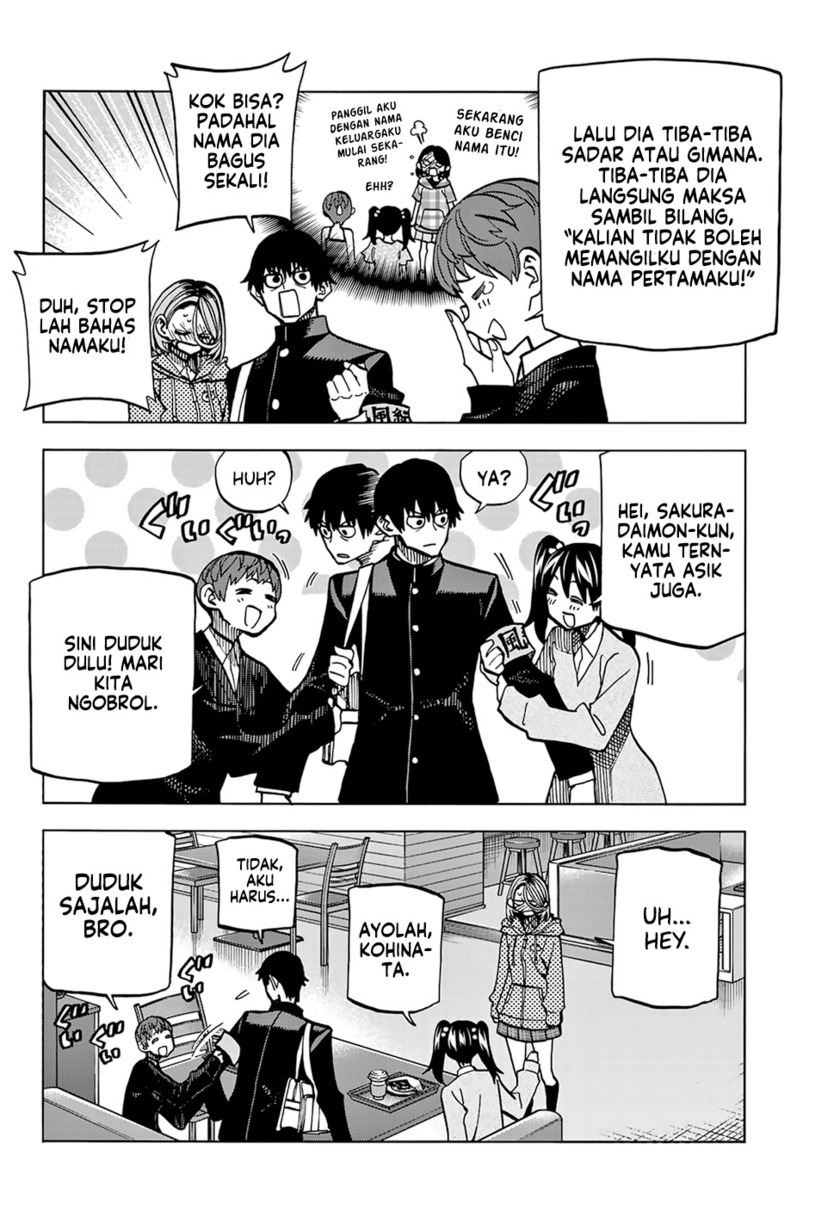 The Story Between a Dumb Prefect and a High School Girl with an Inappropriate Skirt Length Chapter 03 Gambar 9